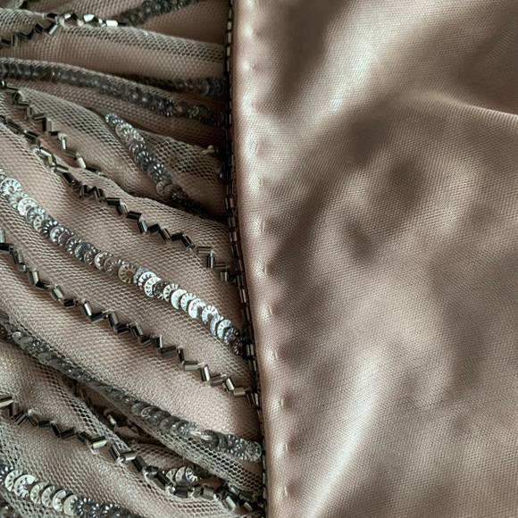 Gorgeous Jkara Pink Sparkly Cocktail Dress - Picture 12 of 14